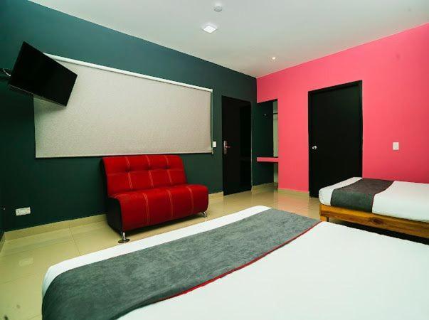 Adhoc Plaza Hotell Monterrey Eksteriør bilde